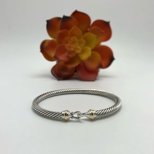 DY Cable Classic Buckle Bracelet with Gold…